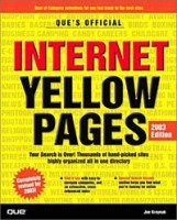 Que's Official Internet Yellow Pages, 2003 Edition артикул 5226d.